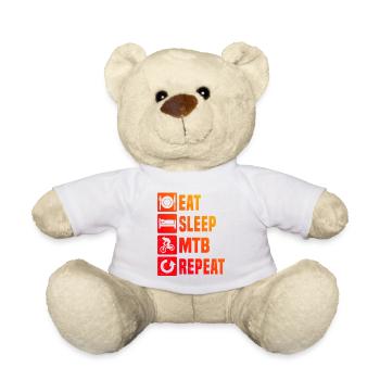Cyclisme Hommes Cyclisme Cyclisme Femme - Nounours - blanc - Devant