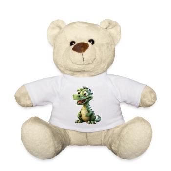 Why do dragons only exist in myths and legends? - Teddy Bear - white - Front
