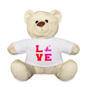 Kayak Canoë Hommes Kayak Kayak Femmes - Nounours - blanc - Devant