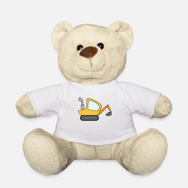 Bagger - Teddy - Weiß