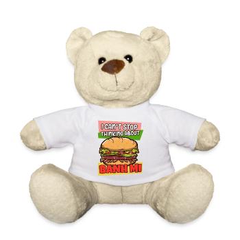 Vietnam Viet Banh Mi Brot Vietnamese I Geschenk - Teddy - Weiß - Vorne