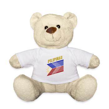 Philippines Filipino Flag Pride I Gift - Teddy Bear - white - Front