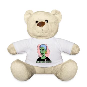 C’est ce que c’est : Queer, Gay, LGBTQ+ - Nounours - blanc - Devant