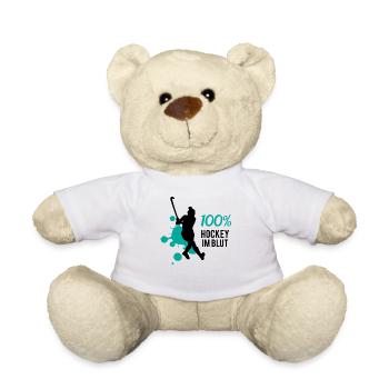 Eishockey DNA - Leidenschaft pur - Teddy - Weiß - Vorne