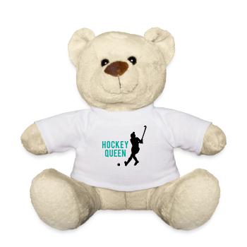 Couronne de Reine du Hockey sur Glace Cool Sportswoman - Nounours - blanc - Devant