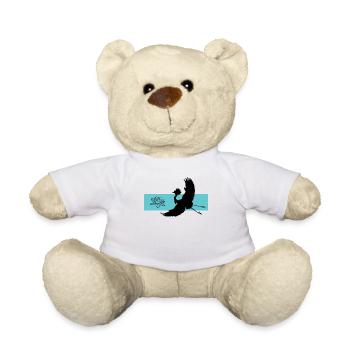 Kranich & Lotus Harmonie Symbolik - Teddy - Weiß - Vorne