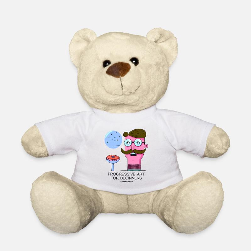 Eine sarkastische Kunst: Progressiv für Anfänger - Teddy - Weiß