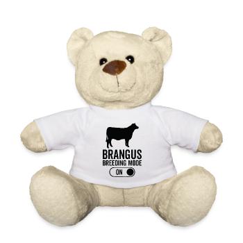 Cow Breeding Mode Up - Brangus - Teddy Bear - white - Front