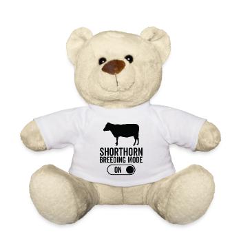 Cow Breeding Mode On - Shorthorn - Teddy Bear - white - Front
