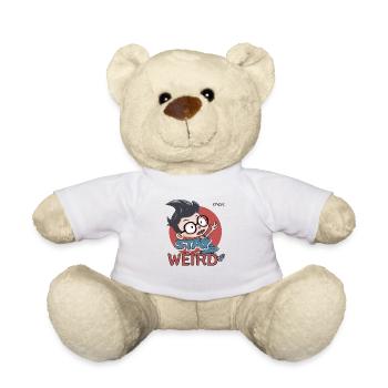 Stay strange, clever rascal - Teddy Bear - white - Front