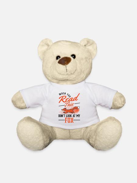 Fuchs Geschenk Rotfuchs - Teddy - Weiß
