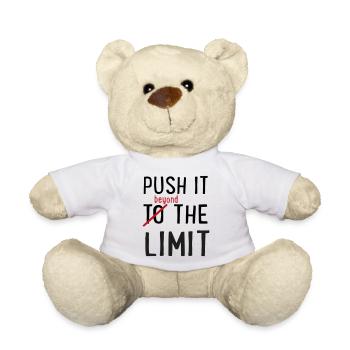 Poussez-le à la limite - Nounours - blanc - Devant