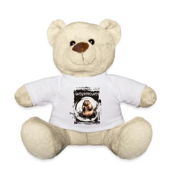Underground Marmot - Teddy Bear - white - Front