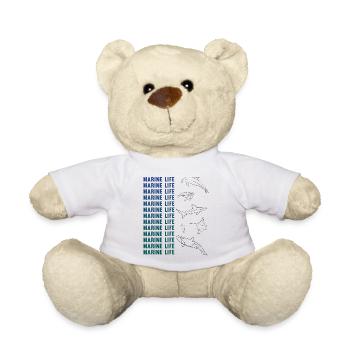 Oceanic Diversity Marine Life Conservation - Teddy Bear - white - Front