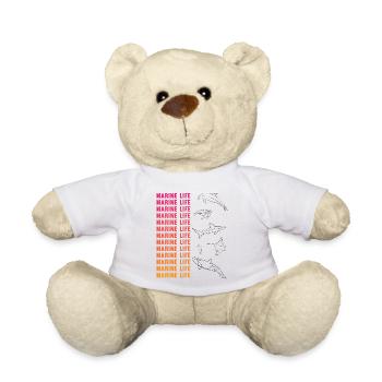 Oceanic Diversity Marine Life Conservation - Teddy Bear - white - Front