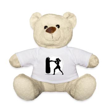 Muay Thai Frau - Teddy - Weiß - Vorne