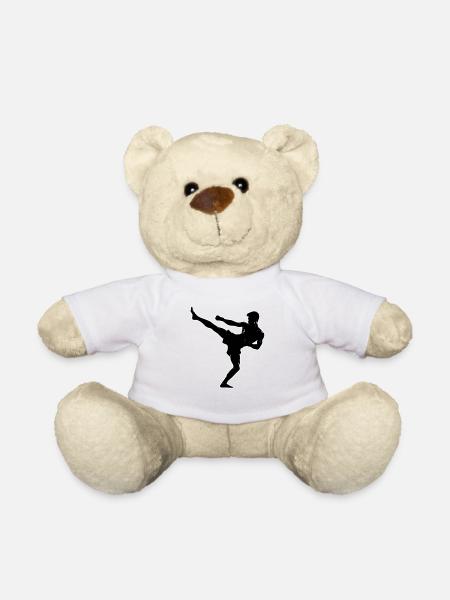 Martial Arts Fighter Design - Teddy - Weiß