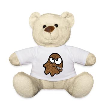 Knurri à motif léopard - Nounours - blanc - Devant