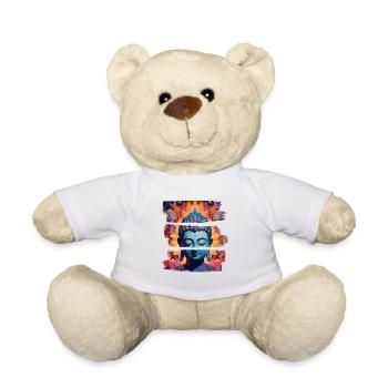 Buddhismus Yoga Buddhist Zen Meditation Buddha - Teddy - Weiß - Vorne