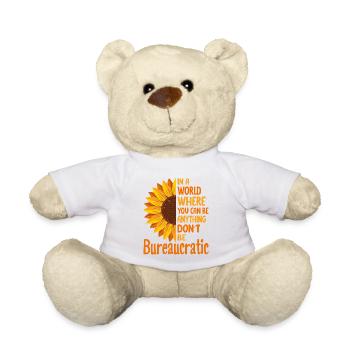 Directeur de la bureaucratie des services sociaux - Nounours - blanc - Devant