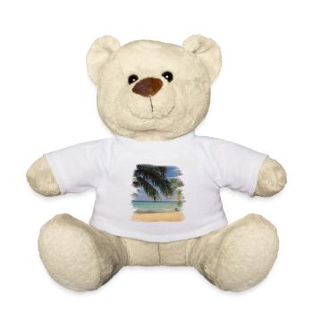Beach - Teddy Bear - white - Front