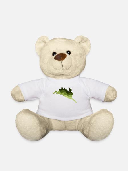 Hase Waldgeist - Natur Harmonie - Teddy - Weiß