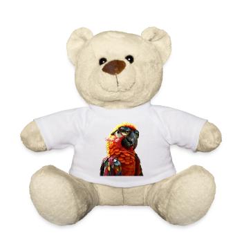 Parrot Macaw Parakeet Cockatoo Parrot Cute Parrots - Teddy Bear - white - Front