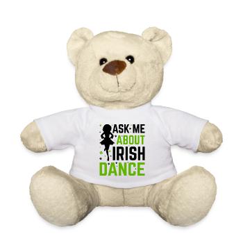 Danse irlandaise Danse irlandaise - Nounours - blanc - Devant