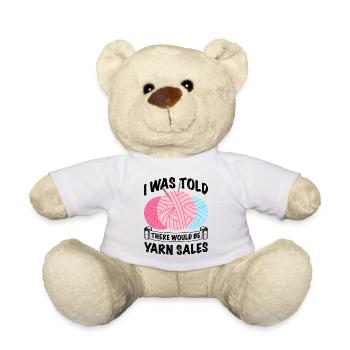 Design d’art de couture élégant pour les tailleurs enthousiastes - Nounours - blanc - Devant
