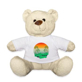 L’amour californien - Nounours - blanc - Devant