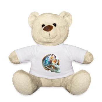 Helix Embrace Skull Shirt FIV Voyage et Nouveau - Nounours - blanc - Devant