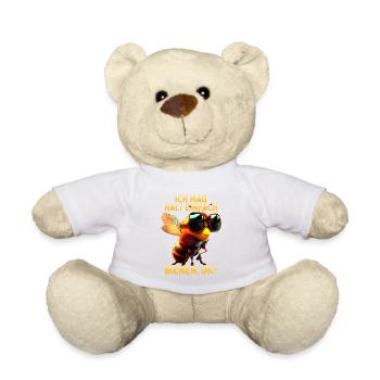 Apiculteur amoureux des abeilles, j’aime les abeilles - Nounours - blanc - Devant
