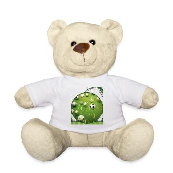 Musical Notes As Pickleball Balls Creative - Teddy Bear - white - Front