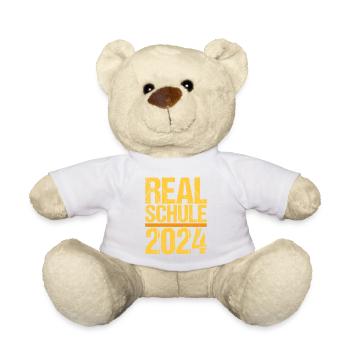 Realschule Junge Mädchen Realschule 2024 - Teddy - Weiß - Vorne