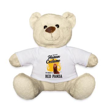 Cadeau Panda roux Panda roux - Nounours - blanc - Devant