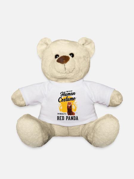 Cadeau Panda roux Panda roux - Nounours - blanc