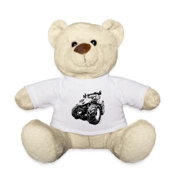 Traktor - Teddy - Weiß - Vorne
