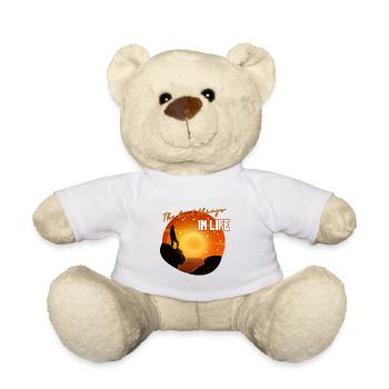 Die besten Dinge im Leben – Sonnenuntergang - Teddy - Weiß - Vorne