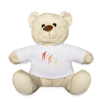 Colorful Jumpers - Teddy Bear - white - Front