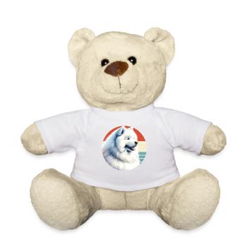 Samojeden Hund Geschenke Niedlicher Samojeden Hund Grafik - Teddy - Weiß - Vorne
