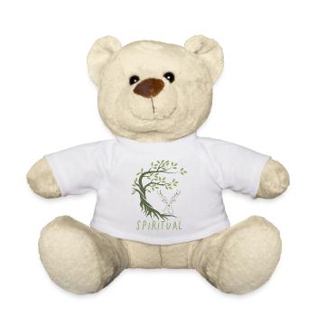 Arbre de vie Orignal Cerf - Nounours - blanc - Devant