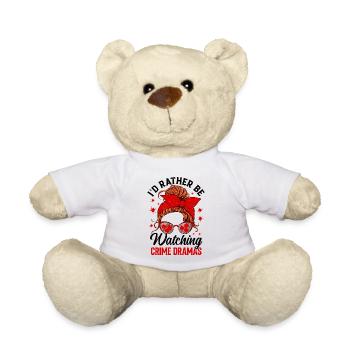 True Crime - Teddy Bear - white - Front