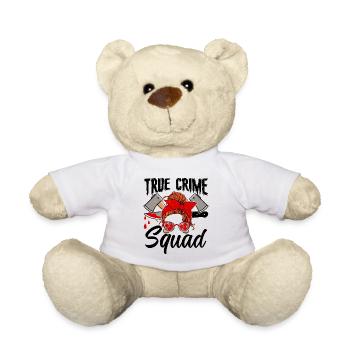 True Crime - Teddy Bear - white - Front