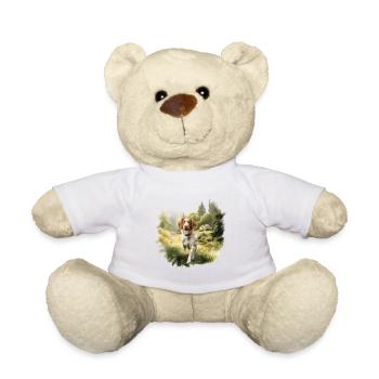 Brittany Sunlit Cottagecore Dog Adventure Homme - Nounours - blanc - Devant