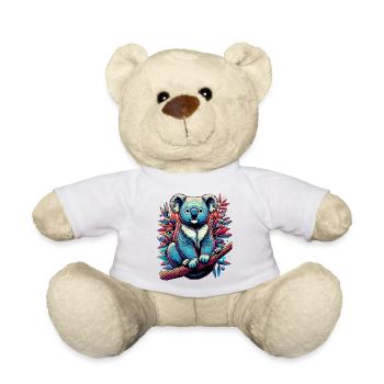 Koala - Teddy Bear - white - Front