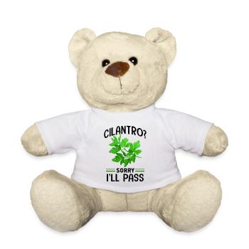 Anti coriandre - Nounours - blanc - Devant