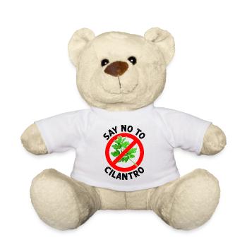 Anti coriandre - Nounours - blanc - Devant