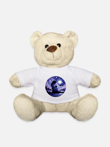 Stillen Bewusstsein Sternenhemd - Teddy - Weiß