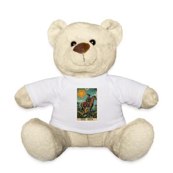 Tarot Cards Tarot Card The Sun The Sun - Teddy Bear - white - Front