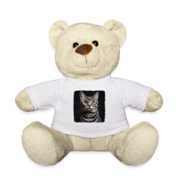 Chat Chats American Shorthair - Nounours - blanc - Devant